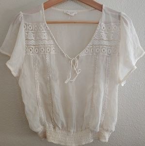 Pretty Good boho sheer top